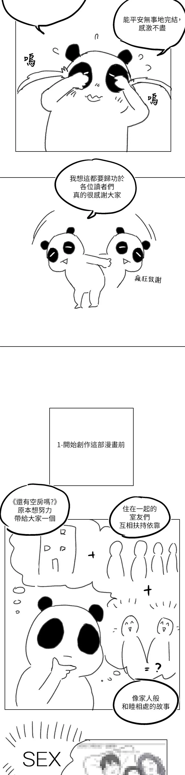 還有空房嗎?後記