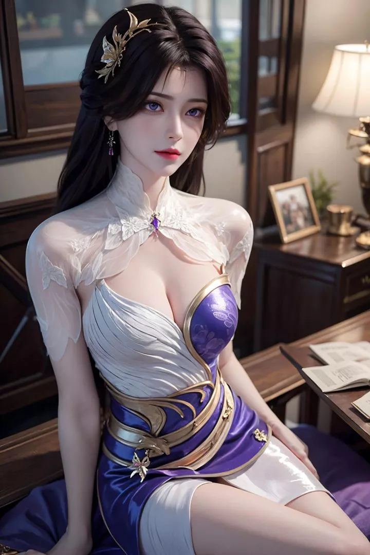 [AI繪畫]國漫女主-阿七.薔薇.高瑤.小舞.雲曦.應天王後.美杜莎第05話