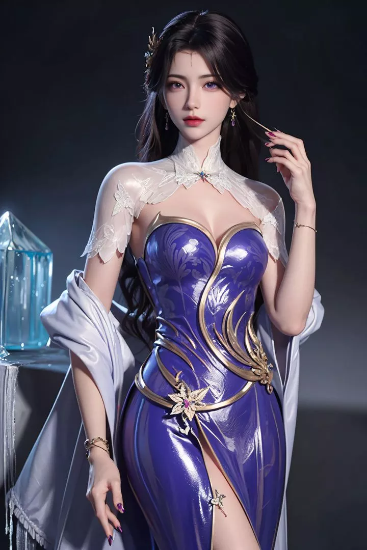 [AI繪畫]國漫女主-阿七.薔薇.高瑤.小舞.雲曦.應天王後.美杜莎第05話