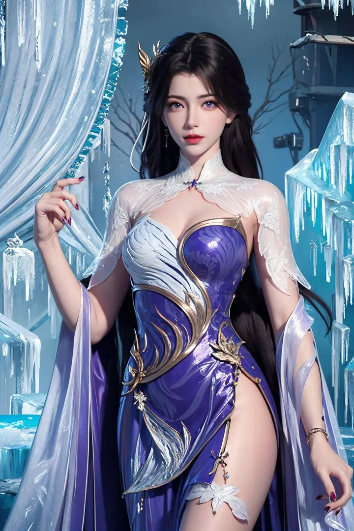 [AI繪畫]國漫女主-阿七.薔薇.高瑤.小舞.雲曦.應天王後.美杜莎第06話