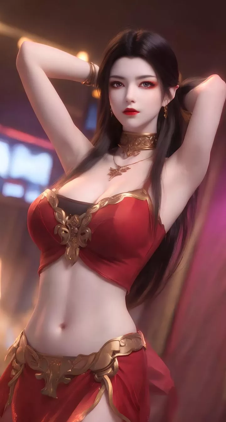 [AI繪畫]國漫女主-阿七.薔薇.高瑤.小舞.雲曦.應天王後.美杜莎第08話