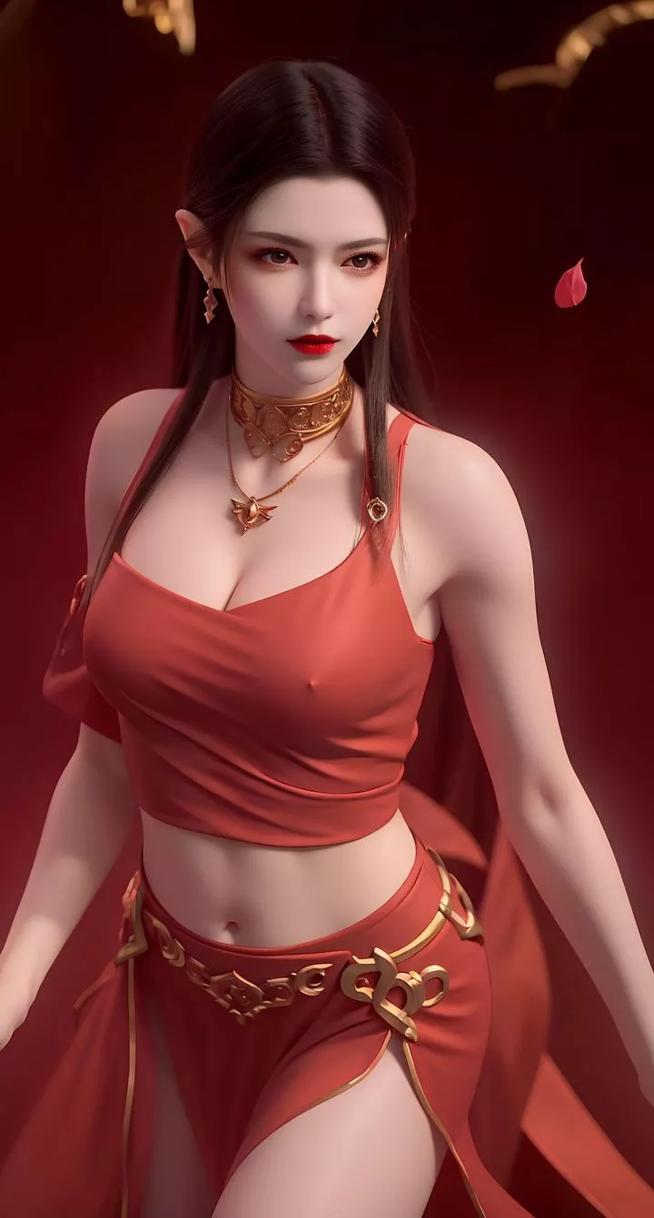[AI繪畫]國漫女主-阿七.薔薇.高瑤.小舞.雲曦.應天王後.美杜莎第08話
