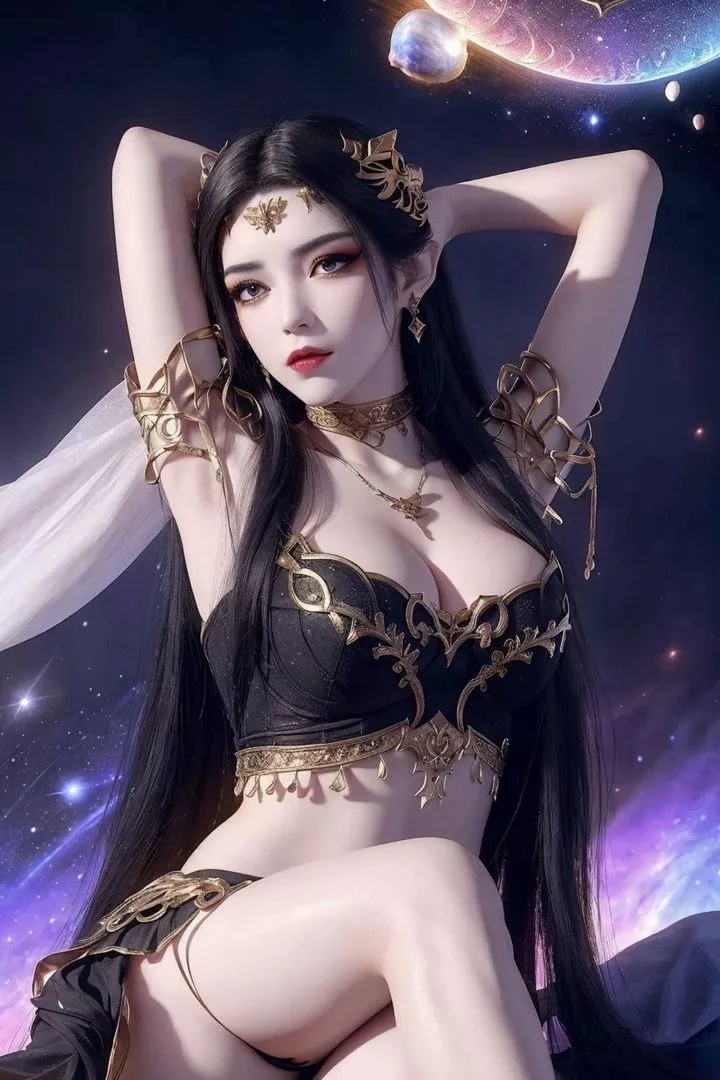 [AI繪畫]國漫女主-阿七.薔薇.高瑤.小舞.雲曦.應天王後.美杜莎第08話