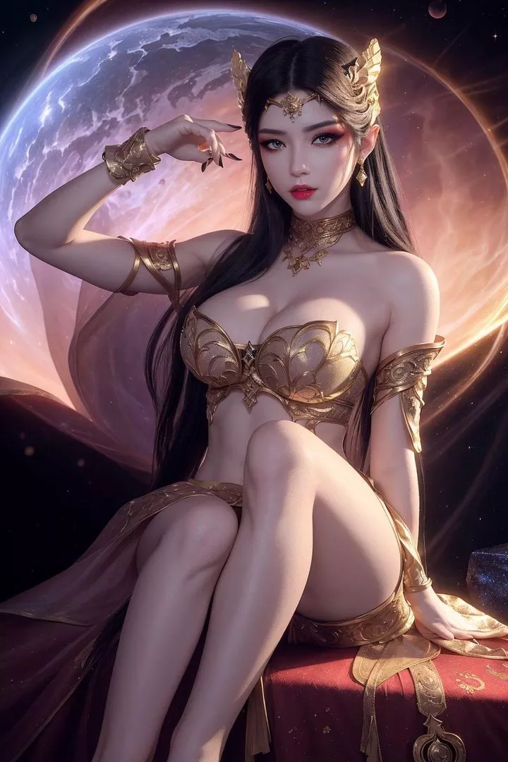 [AI繪畫]國漫女主-阿七.薔薇.高瑤.小舞.雲曦.應天王後.美杜莎第08話