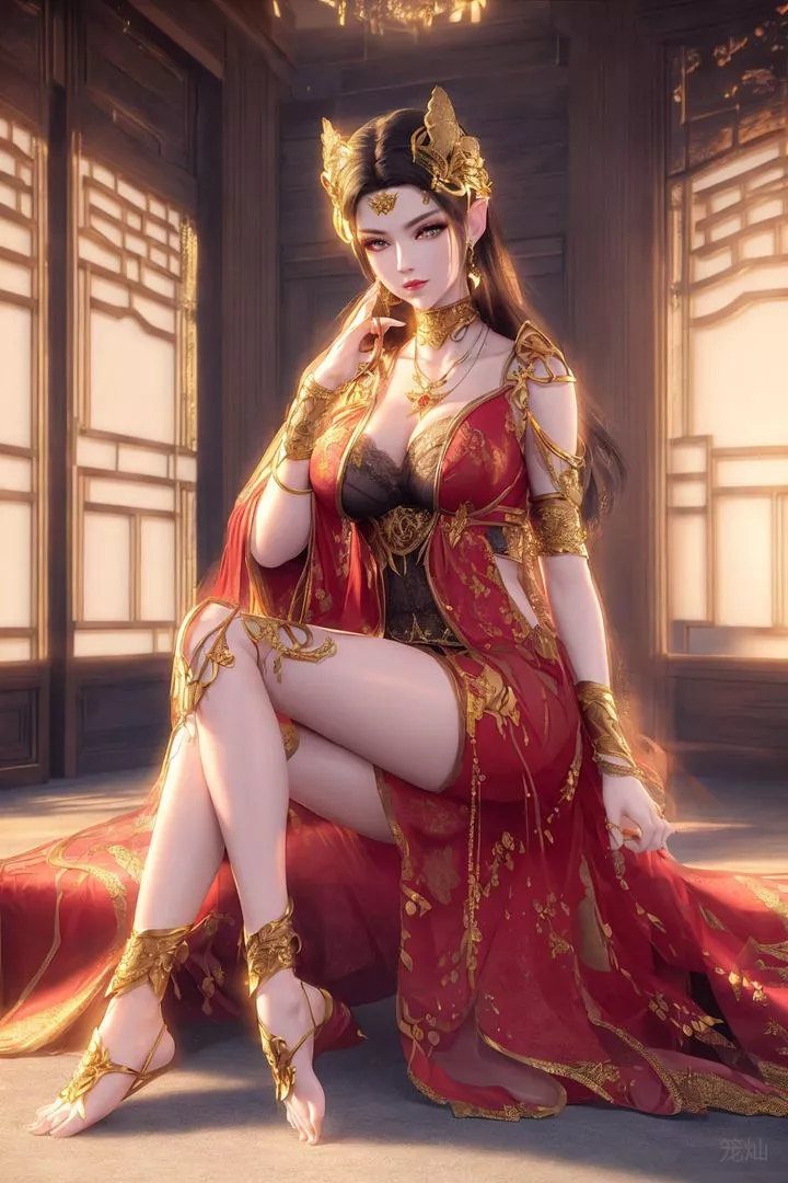 [AI繪畫]國漫女主-阿七.薔薇.高瑤.小舞.雲曦.應天王後.美杜莎第08話