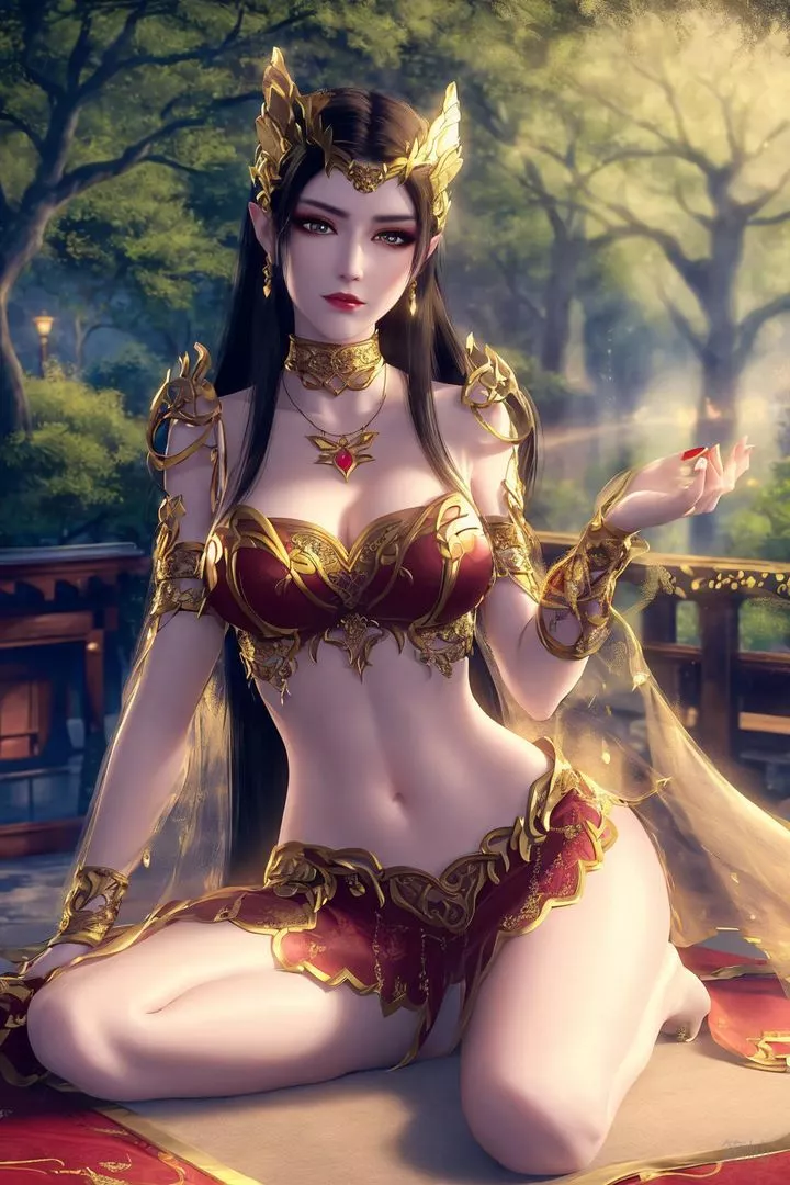 [AI繪畫]國漫女主-阿七.薔薇.高瑤.小舞.雲曦.應天王後.美杜莎第08話