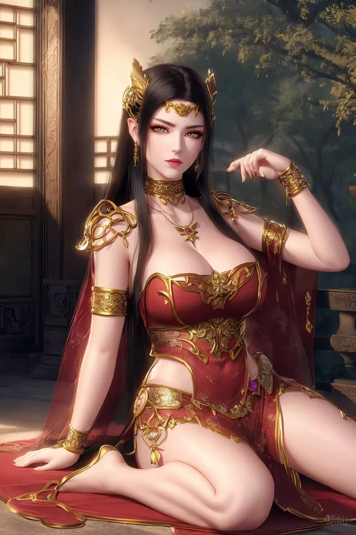 [AI繪畫]國漫女主-阿七.薔薇.高瑤.小舞.雲曦.應天王後.美杜莎第08話