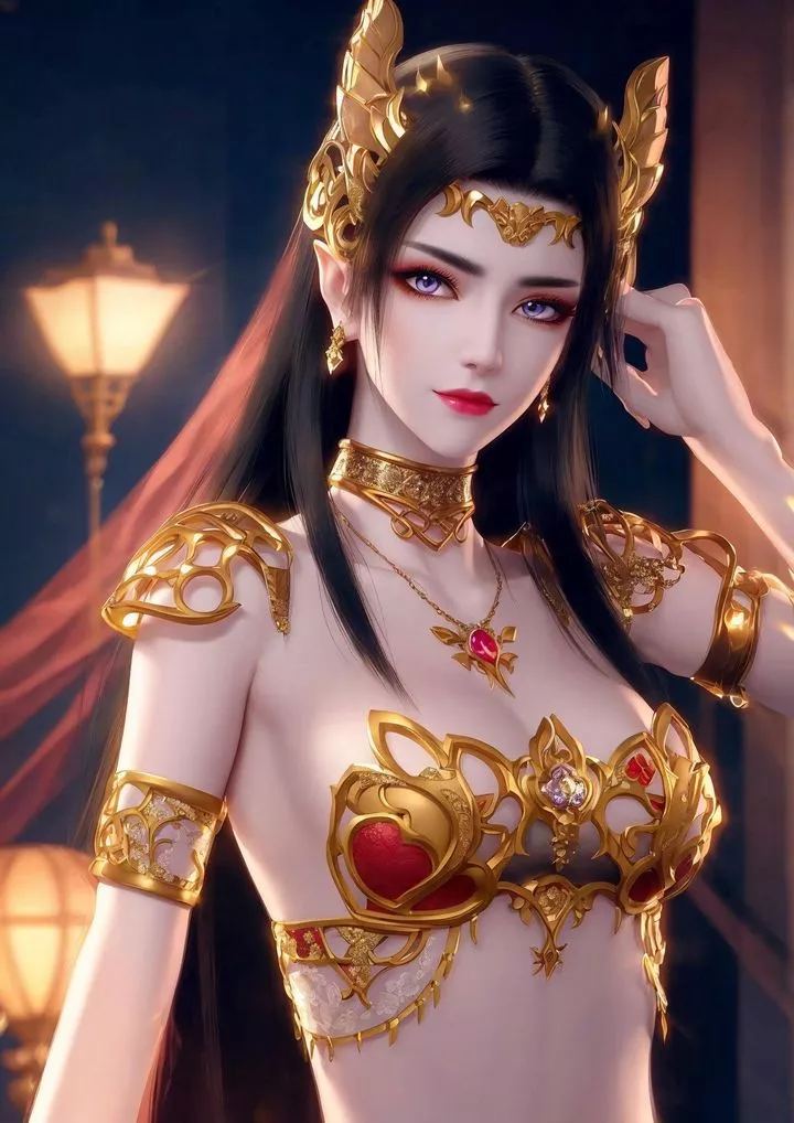 [AI繪畫]國漫女主-阿七.薔薇.高瑤.小舞.雲曦.應天王後.美杜莎第08話