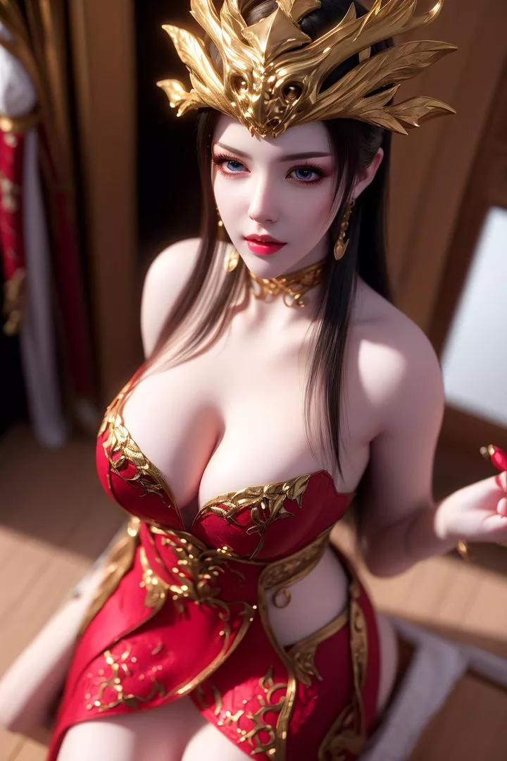 [AI繪畫]國漫女主-阿七.薔薇.高瑤.小舞.雲曦.應天王後.美杜莎第09話