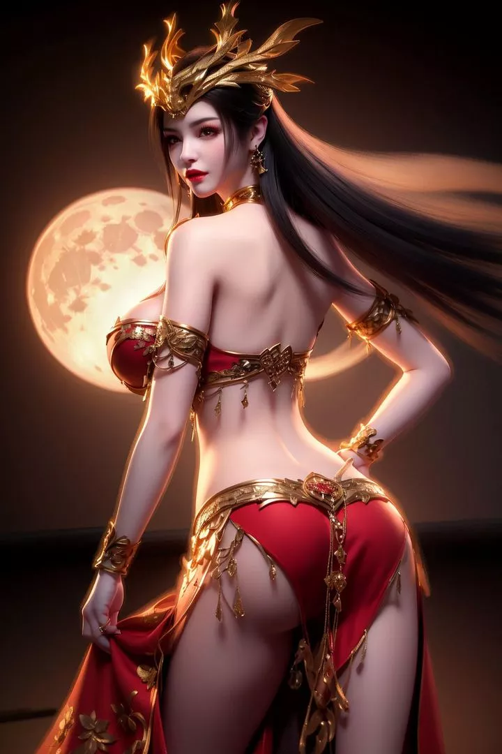 [AI繪畫]國漫女主-阿七.薔薇.高瑤.小舞.雲曦.應天王後.美杜莎第09話