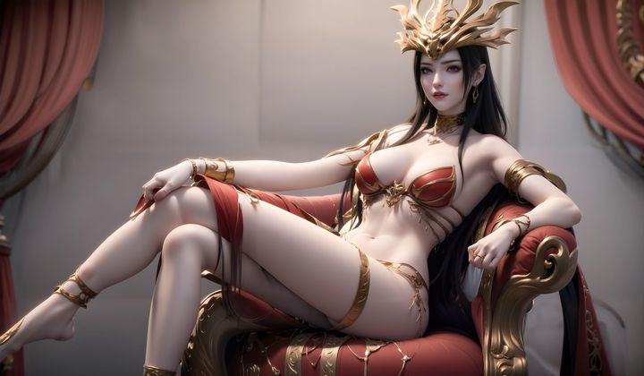 [AI繪畫]國漫女主-阿七.薔薇.高瑤.小舞.雲曦.應天王後.美杜莎第10話