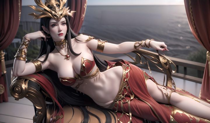 [AI繪畫]國漫女主-阿七.薔薇.高瑤.小舞.雲曦.應天王後.美杜莎第10話