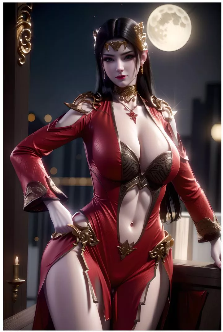 [AI繪畫]國漫女主-阿七.薔薇.高瑤.小舞.雲曦.應天王後.美杜莎第13話-最終話
