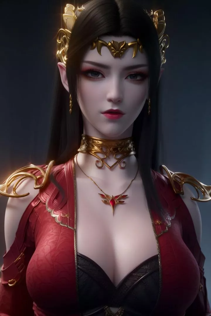 [AI繪畫]國漫女主-阿七.薔薇.高瑤.小舞.雲曦.應天王後.美杜莎第13話-最終話