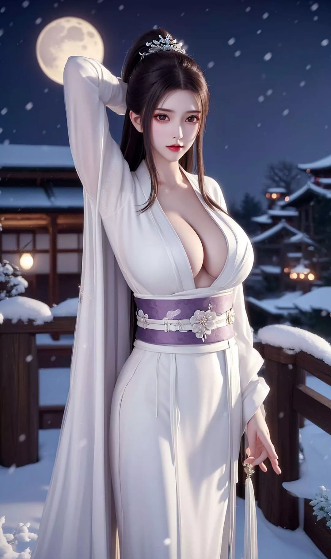 [AI繪畫]國漫女主-蘇檀兒.媚兒.聖采兒.奉眠.宋嫣.方清雪.柳菲.流風霜.白龍.荷光者.陳櫻兒.韓月.須靈犀v3第07話