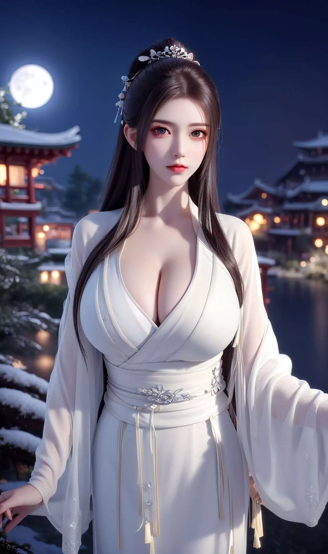 [AI繪畫]國漫女主-蘇檀兒.媚兒.聖采兒.奉眠.宋嫣.方清雪.柳菲.流風霜.白龍.荷光者.陳櫻兒.韓月.須靈犀v3第07話
