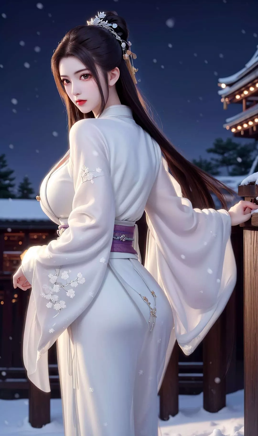 [AI繪畫]國漫女主-蘇檀兒.媚兒.聖采兒.奉眠.宋嫣.方清雪.柳菲.流風霜.白龍.荷光者.陳櫻兒.韓月.須靈犀v3第07話