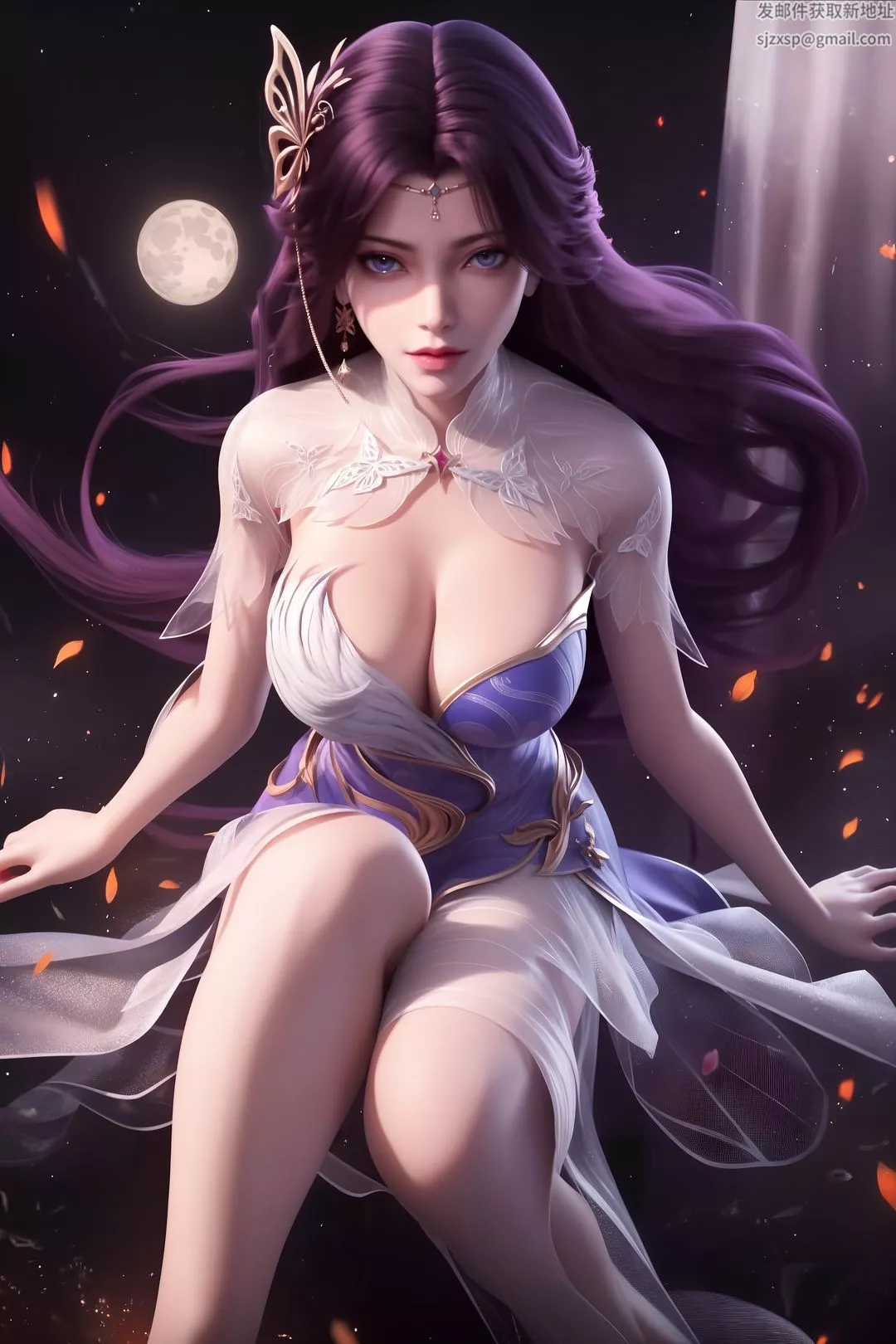 [AI繪畫]國漫女主.薑立.雲曦.元瑤.南宮婉.妍麗.媚兒.方清雪.李寒衣.流風霜.狠人大帝.紅凰.白冰嵐第03話