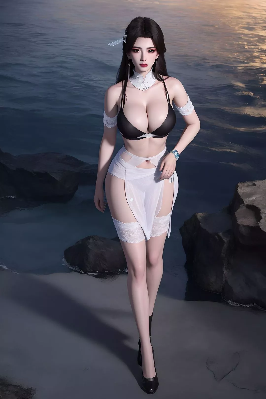 [AI繪畫]國漫女主.薑立.雲曦.元瑤.南宮婉.妍麗.媚兒.方清雪.李寒衣.流風霜.狠人大帝.紅凰.白冰嵐第04話