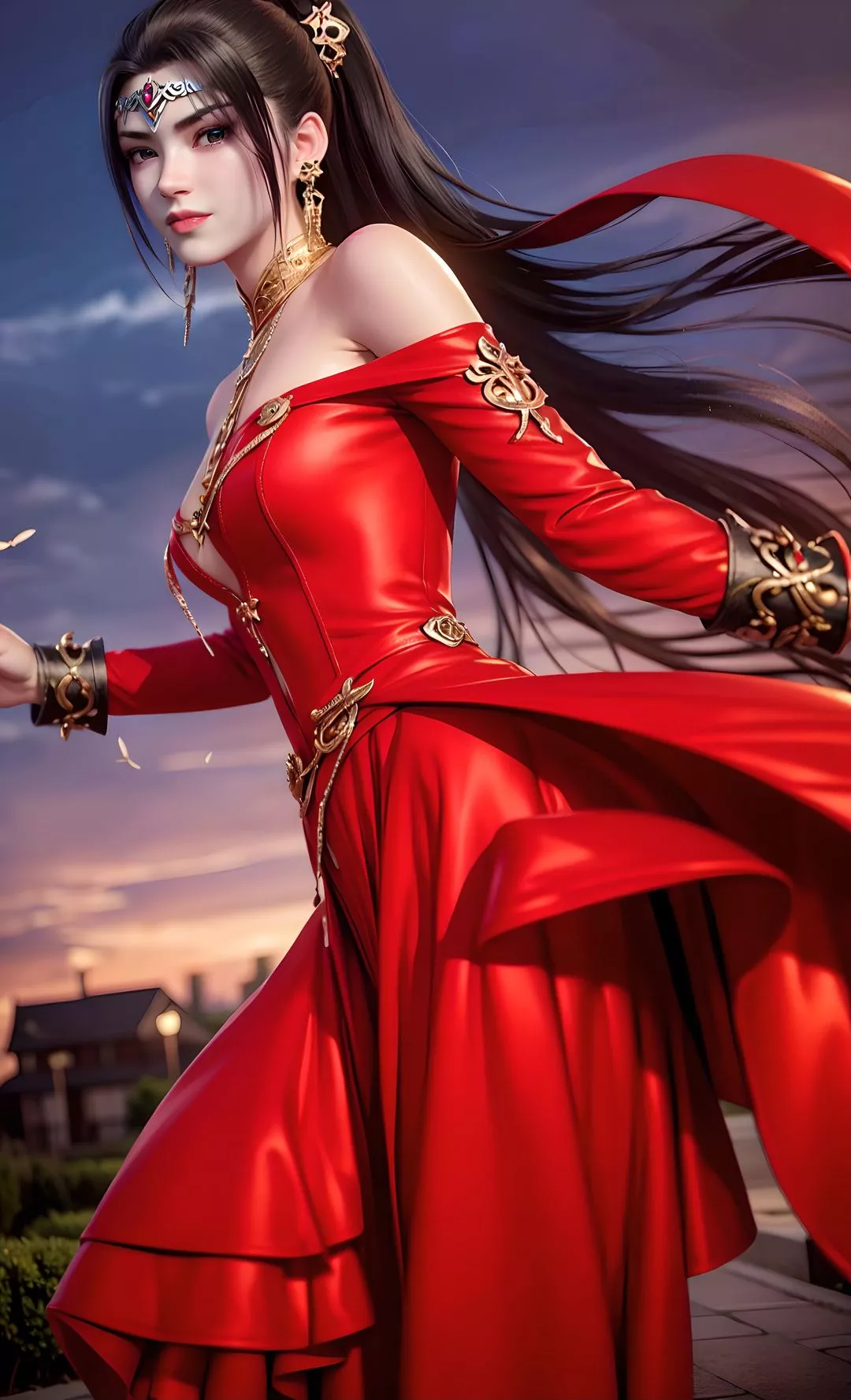 [AI繪畫]國漫女主.薑立.雲曦.元瑤.南宮婉.妍麗.媚兒.方清雪.李寒衣.流風霜.狠人大帝.紅凰.白冰嵐第08話