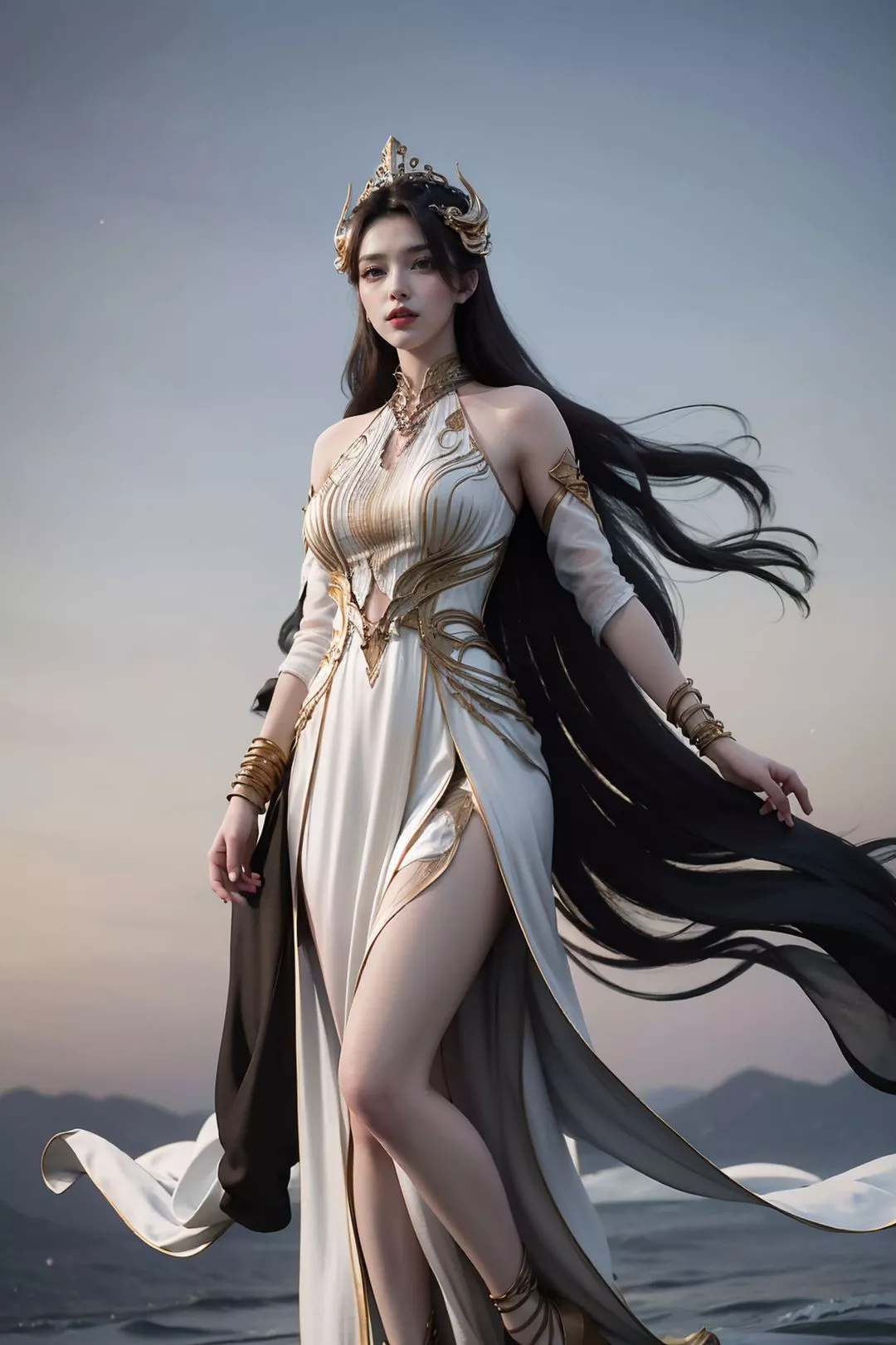 [AI繪畫]國漫女主.薑立.雲曦.元瑤.南宮婉.妍麗.媚兒.方清雪.李寒衣.流風霜.狠人大帝.紅凰.白冰嵐第09話