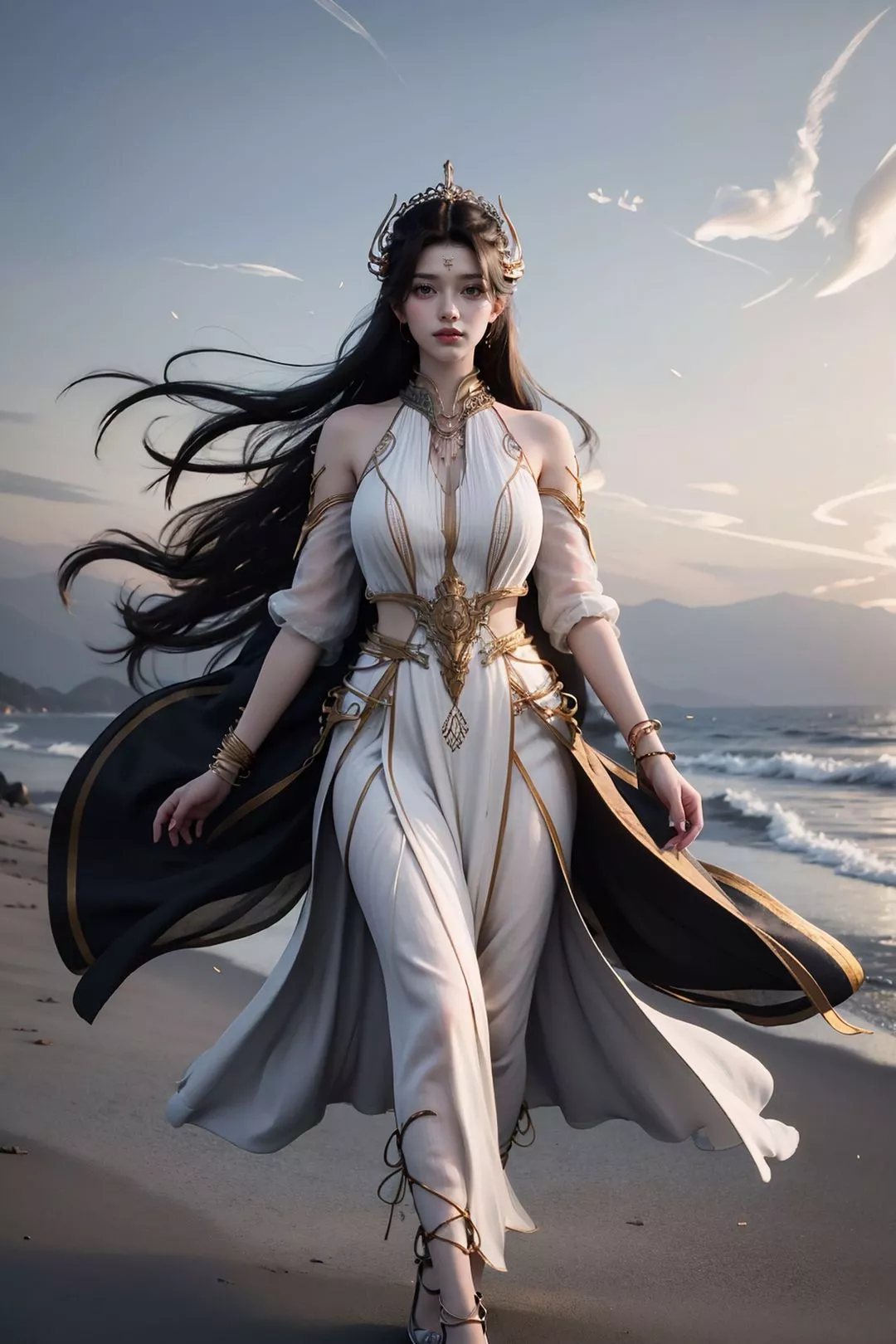 [AI繪畫]國漫女主.薑立.雲曦.元瑤.南宮婉.妍麗.媚兒.方清雪.李寒衣.流風霜.狠人大帝.紅凰.白冰嵐第09話