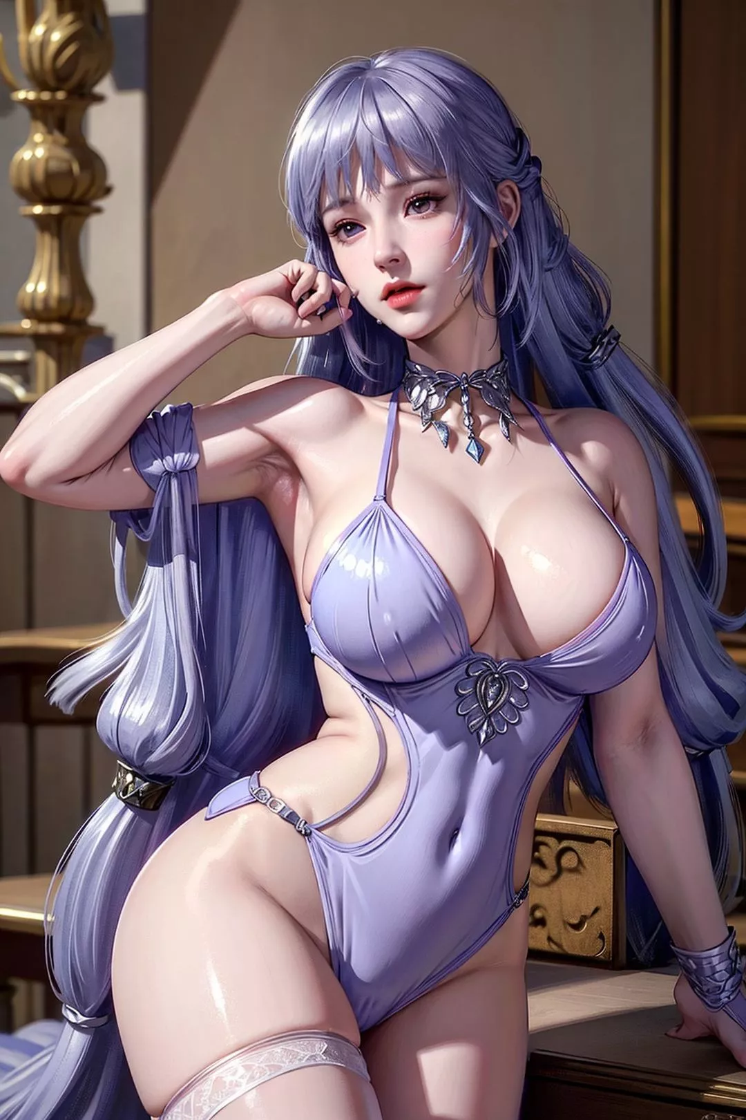 [AI繪畫]國漫鬥羅大陸女主-小舞.千仞雪.白沈香.胡列娜.波賽西.朱竹清.寧榮榮.阿銀第09話