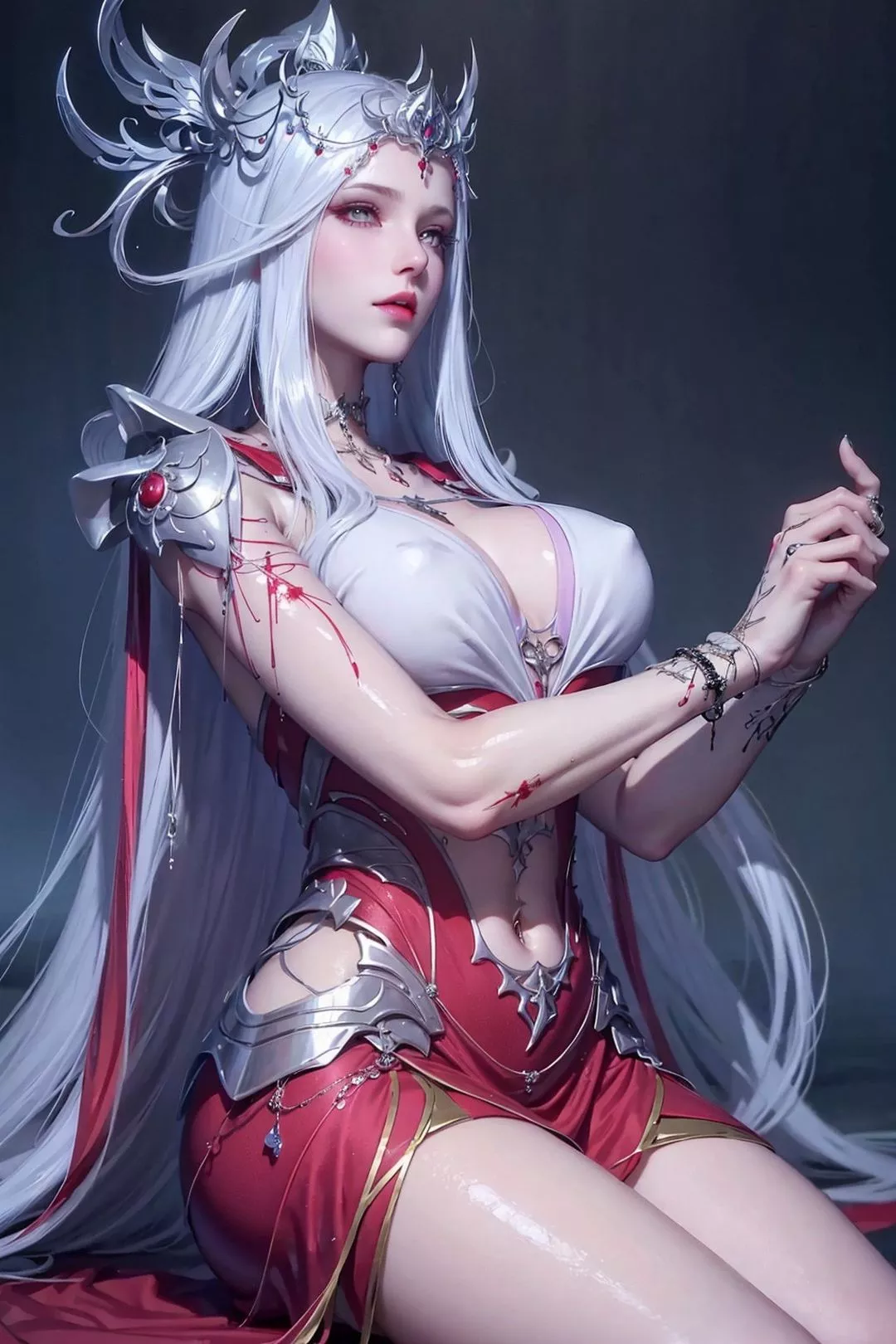 [AI繪畫]國漫鬥羅大陸女主-小舞.千仞雪.白沈香.胡列娜.波賽西.朱竹清.寧榮榮.阿銀第13話