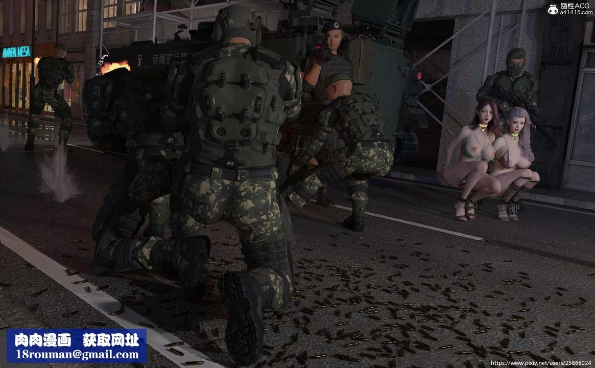 [3D]女特務被捕01-03+外傳+設定集外傳-玫瑰特勤隊-艾伊爾行動