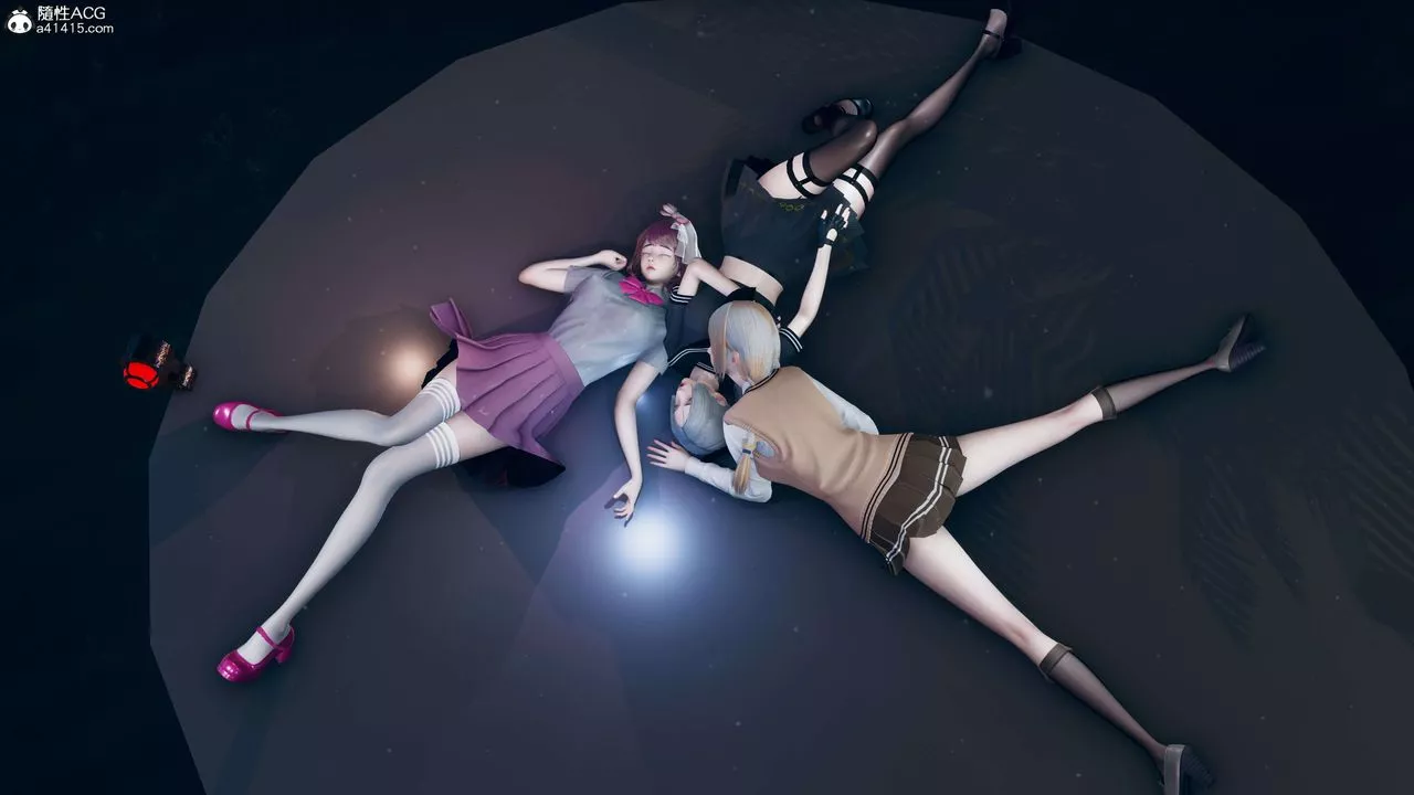 [3D]魔法少女之殤横图