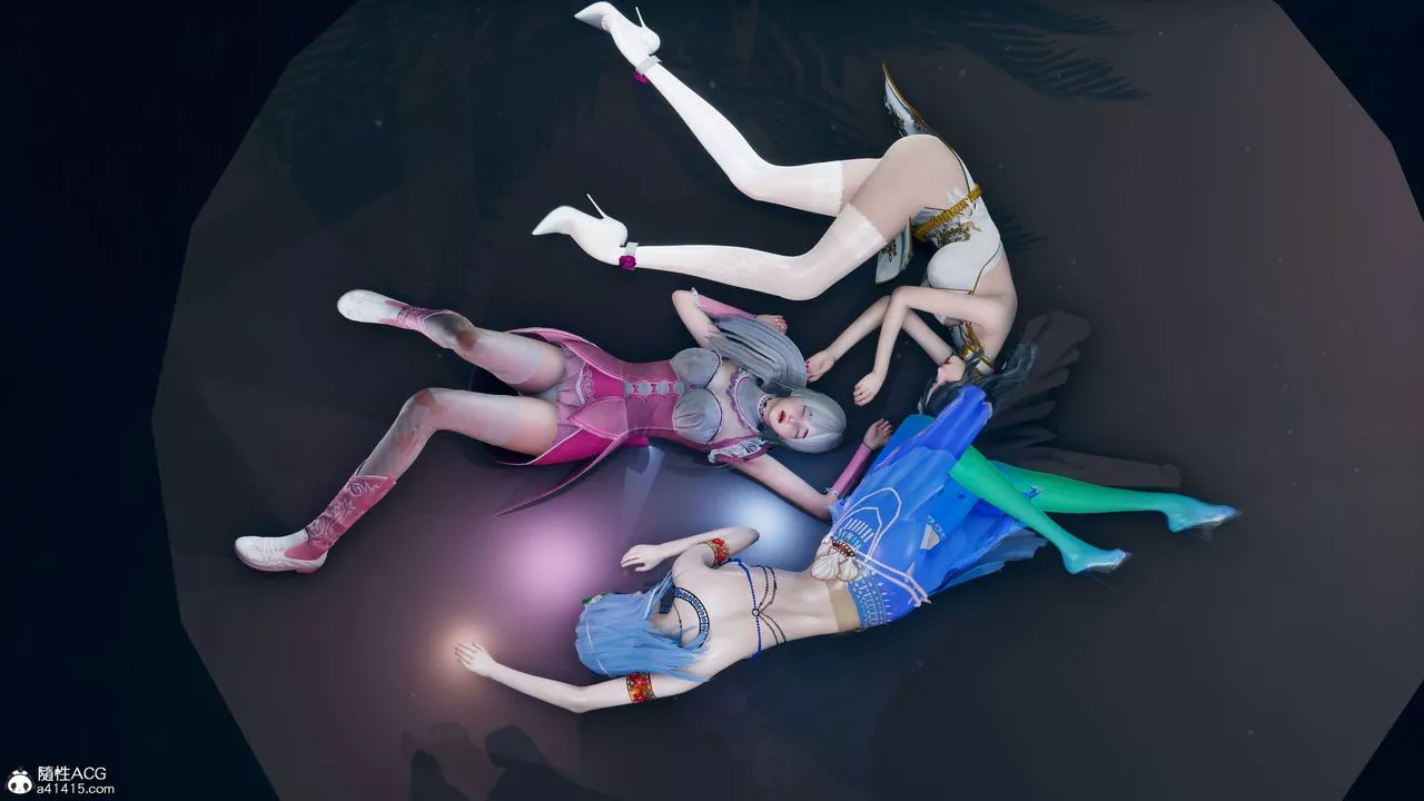 [3D]魔法少女之殤横图