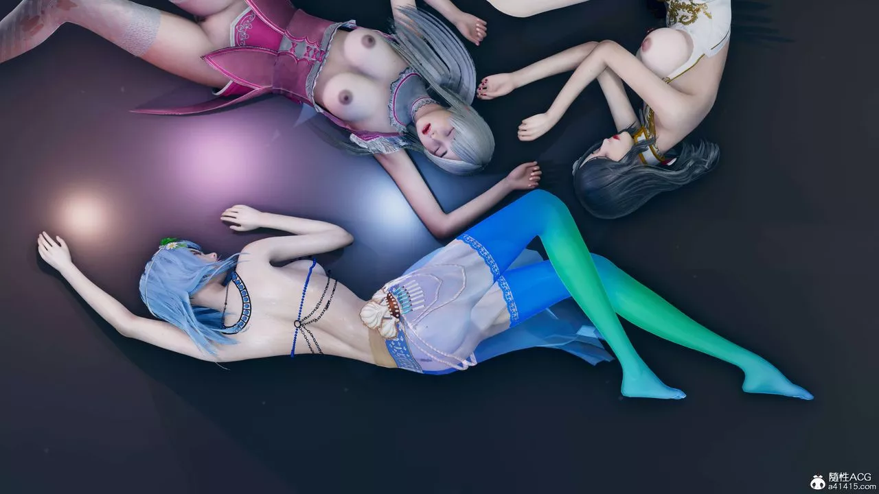 [3D]魔法少女之殤横图