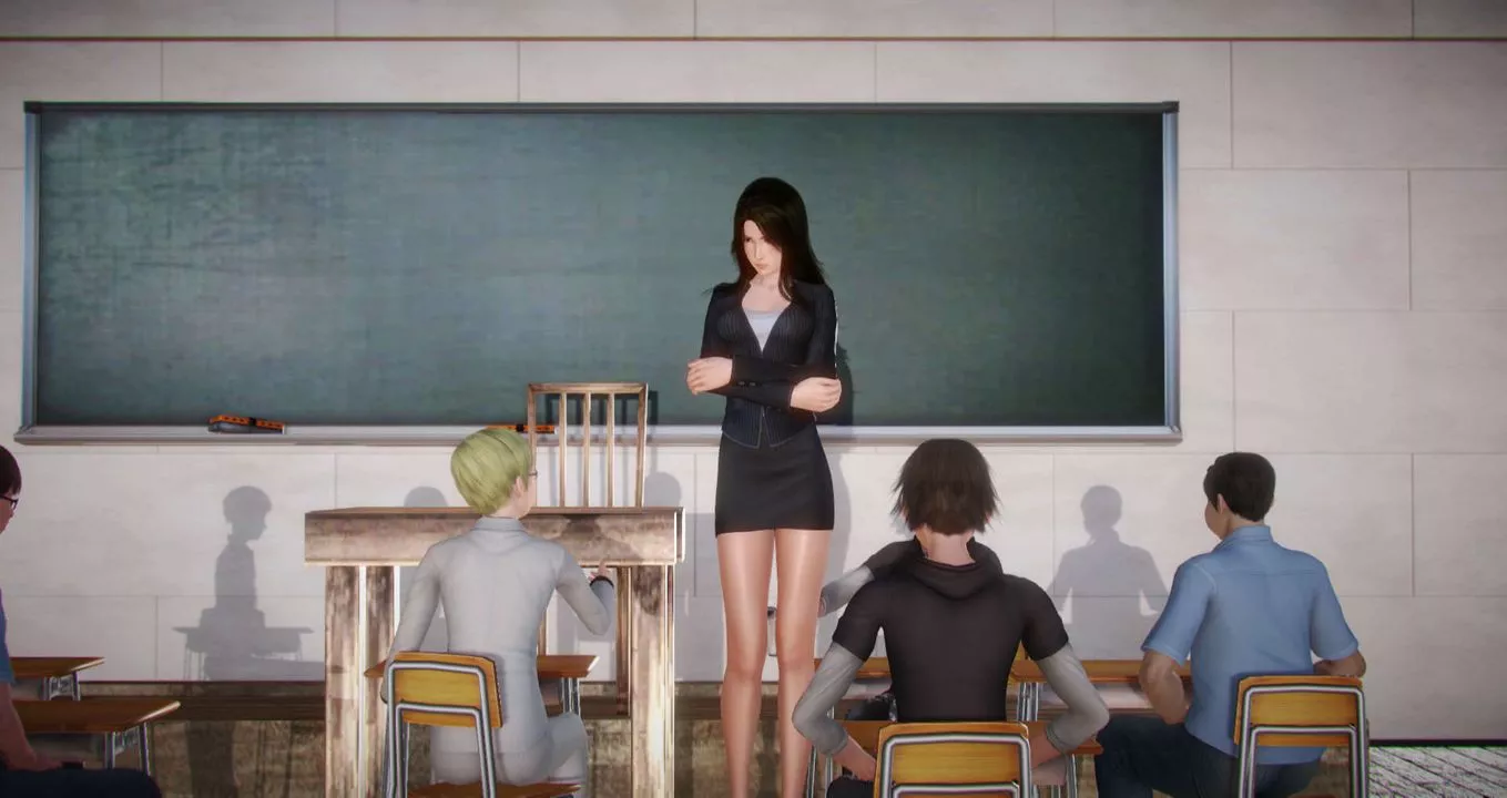 [3D]絲襪女教師蘭若01-27短篇X3未編輯片段第01話