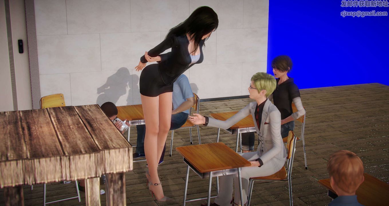 [3D]絲襪女教師蘭若01-27短篇X3未編輯片段第01話