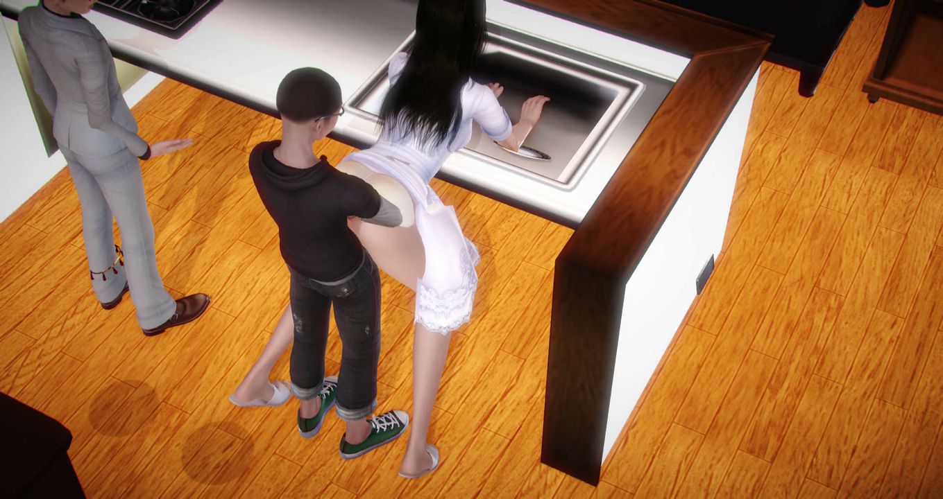 [3D]絲襪女教師蘭若01-27短篇X3未編輯片段第06話