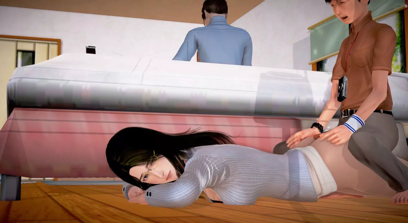 [3D]絲襪女教師蘭若01-27短篇X3未編輯片段短篇2-侄子篇剧透