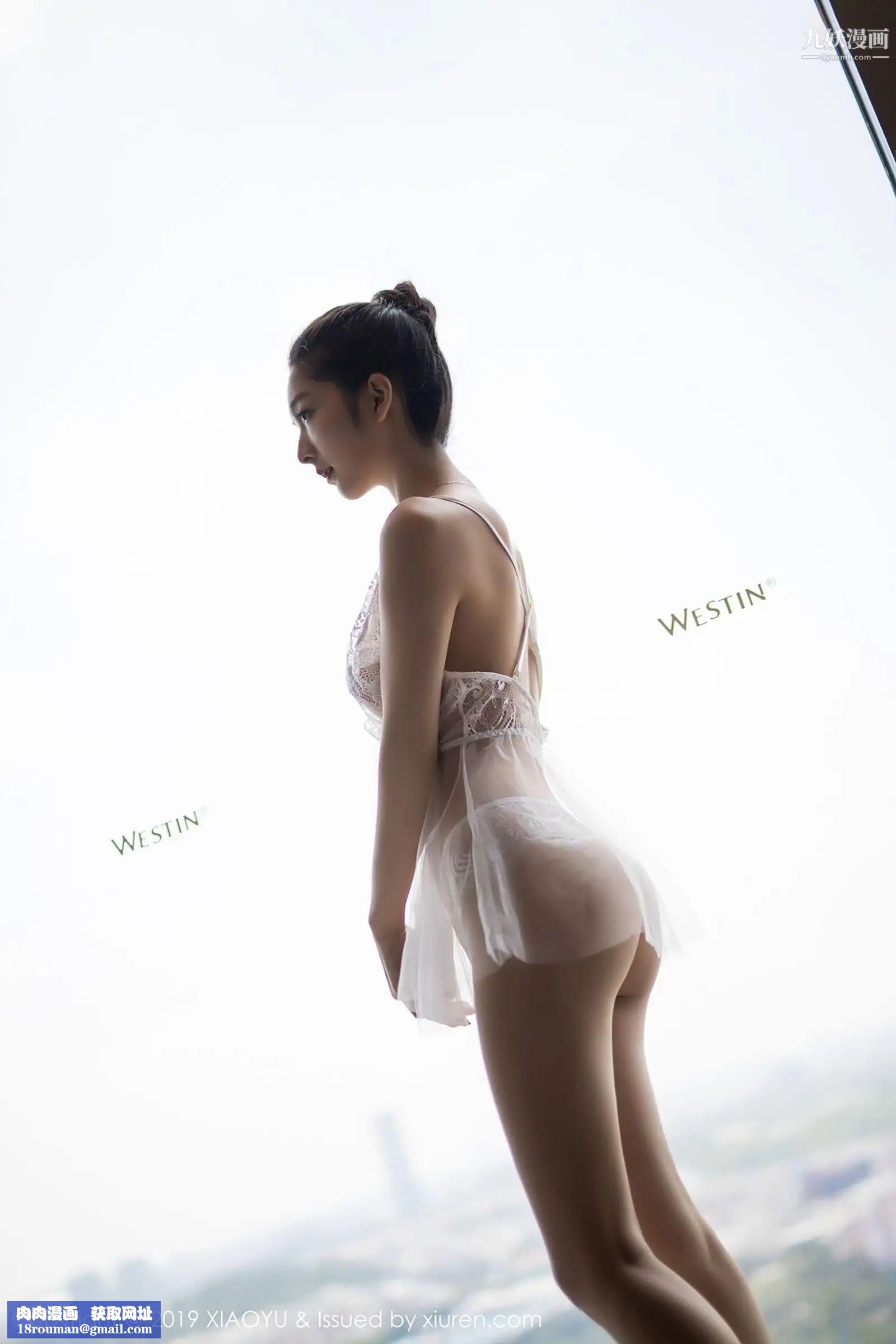 性感写真[真人集]现代薄纱性感与古典韵味旗袍相互碰撞的韵味，一展妩媚柔情