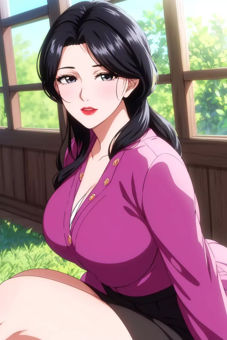 [AI繪畫]美人母親整合肉嫁高柳傢第01話
