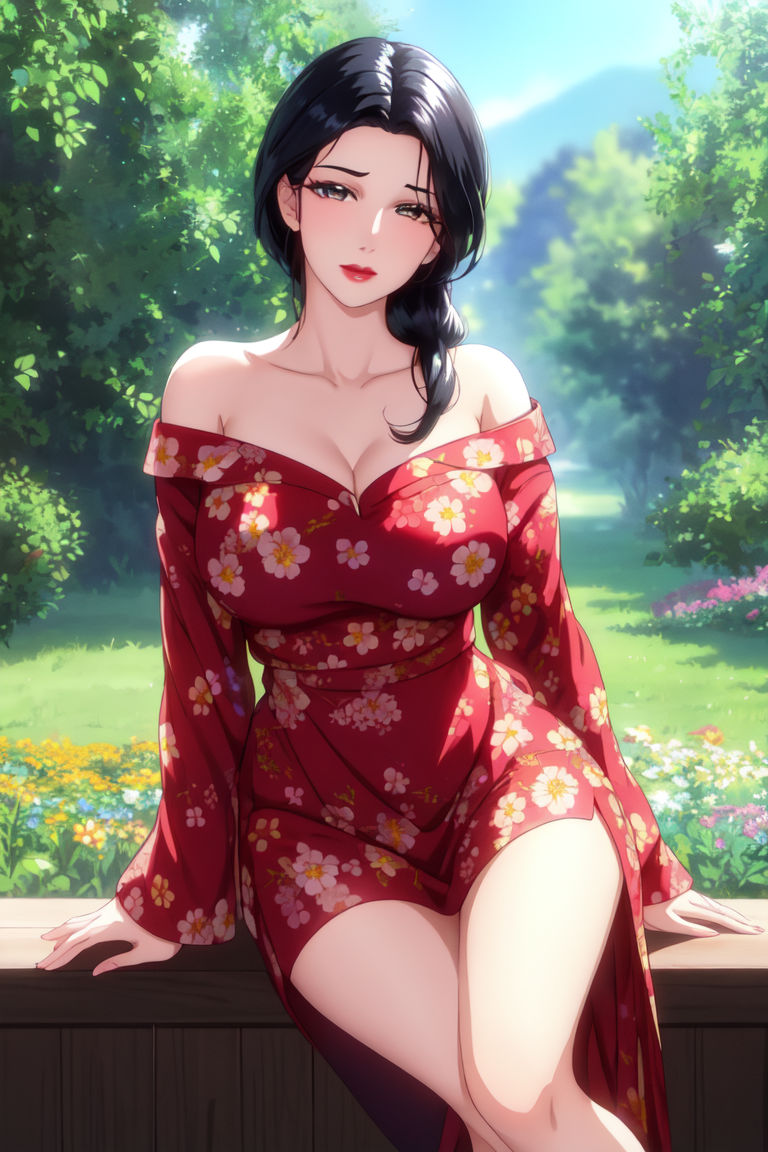 [AI绘画]美人母亲整合肉嫁高柳傢第01話