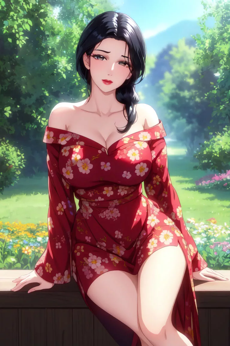 [AI繪畫]美人母親整合肉嫁高柳傢第01話