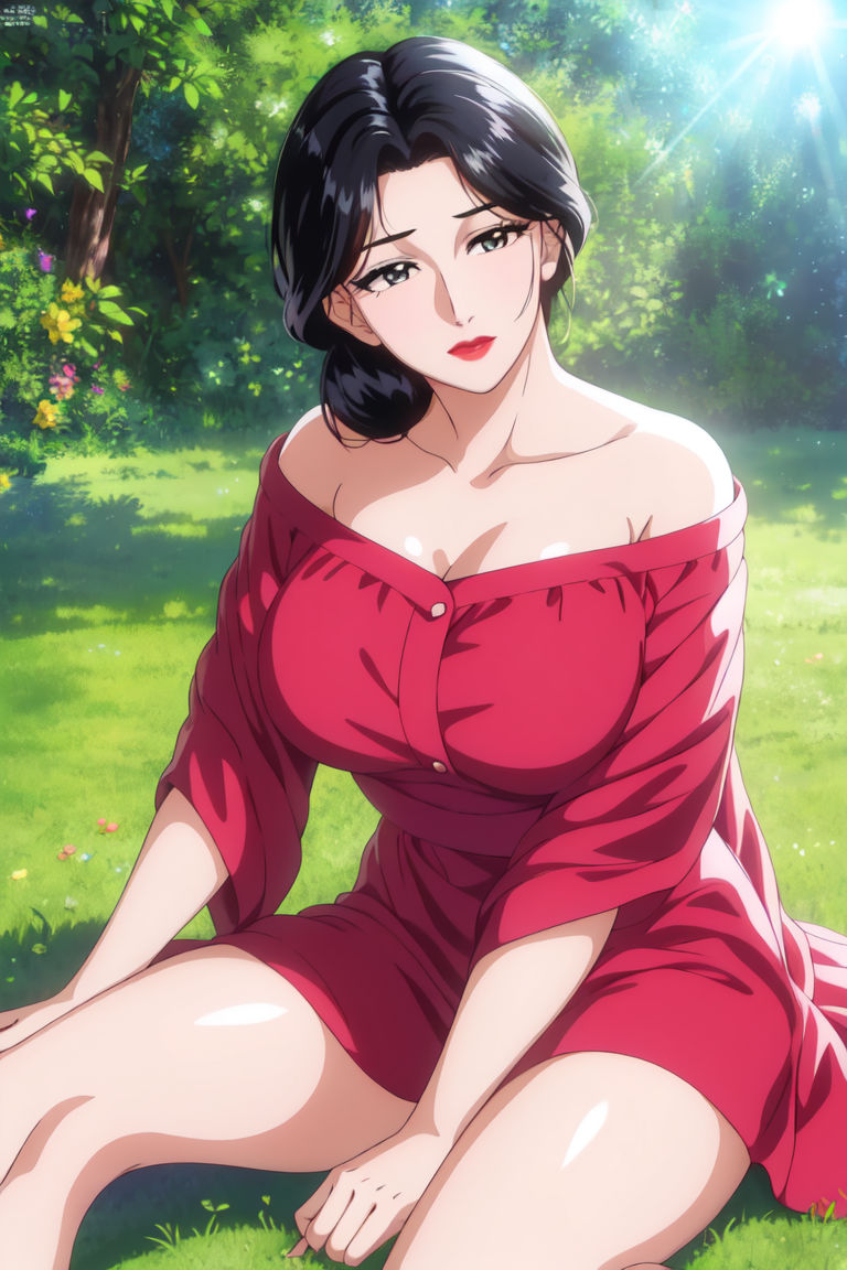 [AI绘画]美人母亲整合肉嫁高柳傢第01話