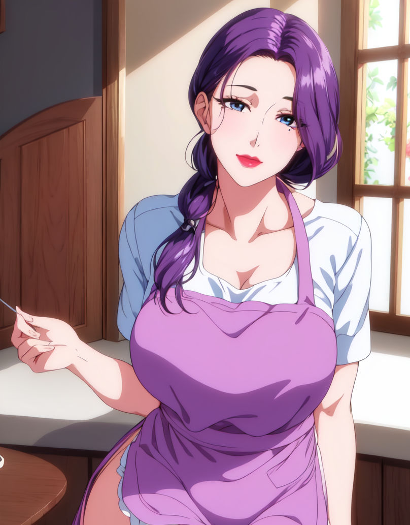 [AI绘画]美人母亲整合肉嫁高柳傢第01話