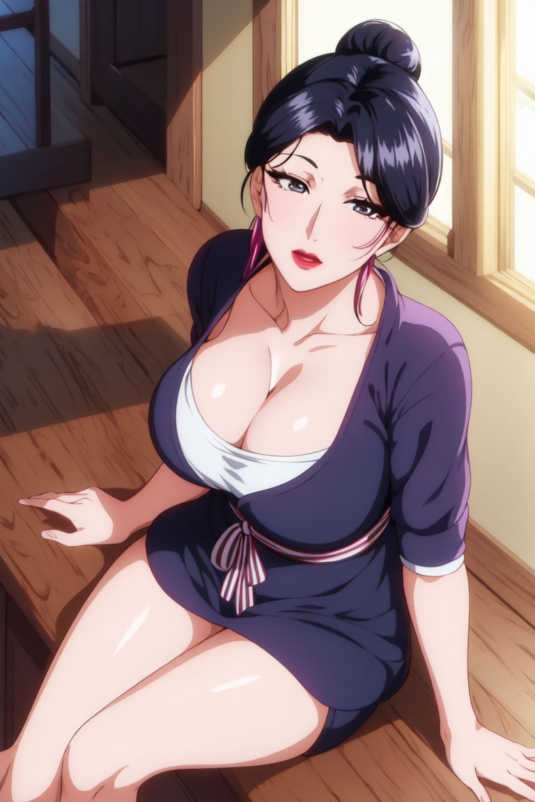 [AI绘画]美人母亲整合肉嫁高柳傢第01話
