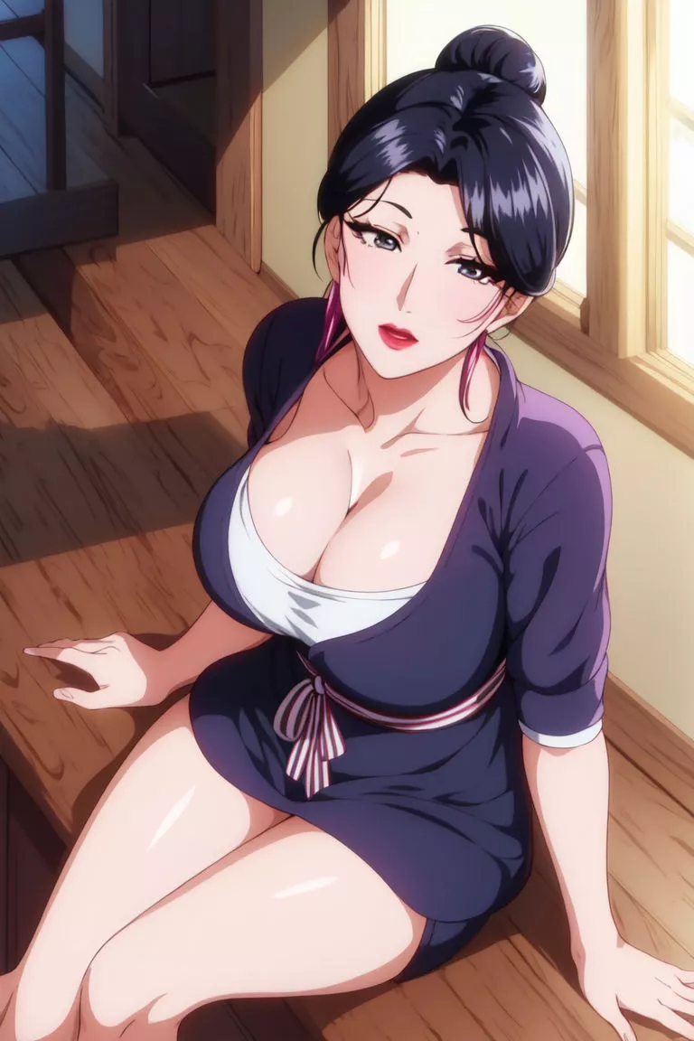 [AI繪畫]美人母親整合肉嫁高柳傢第01話