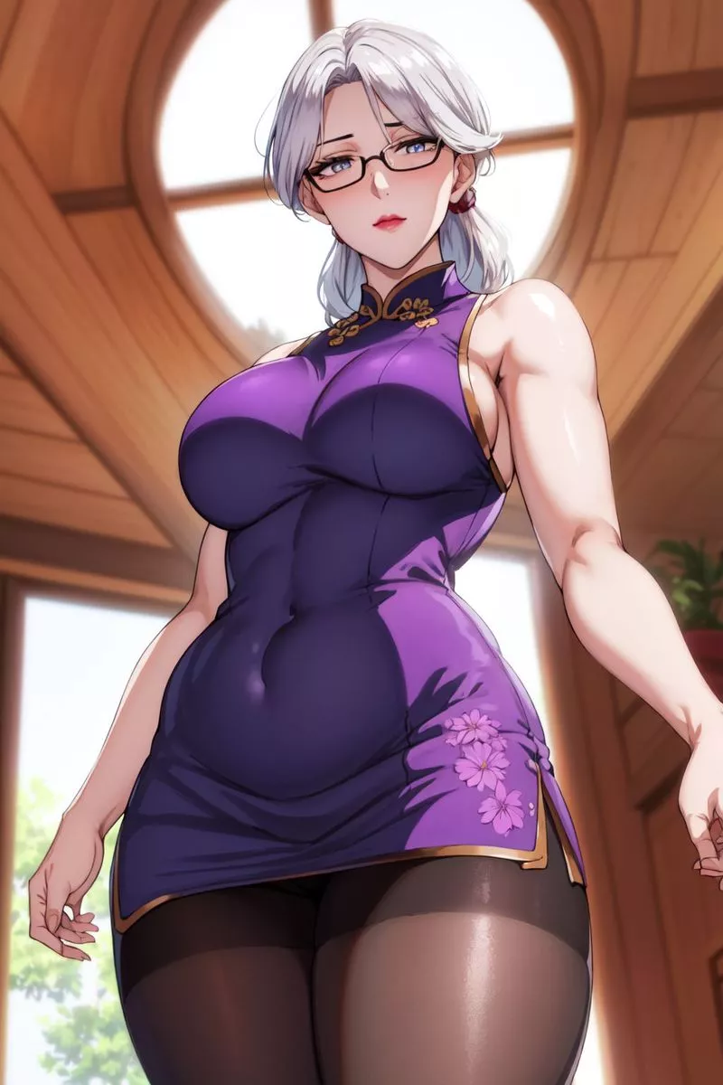[AI繪畫]美人母親整合肉嫁高柳傢第03話