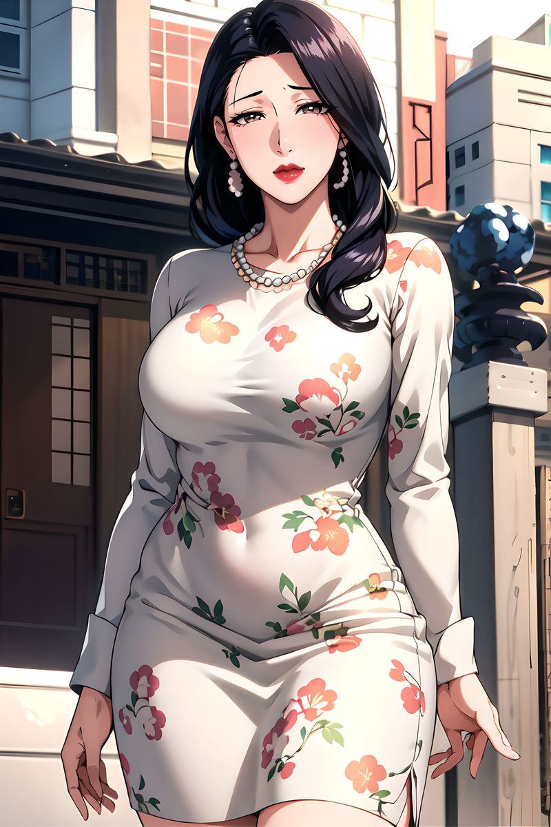 [AI绘画]美人母亲整合肉嫁高柳傢第03话