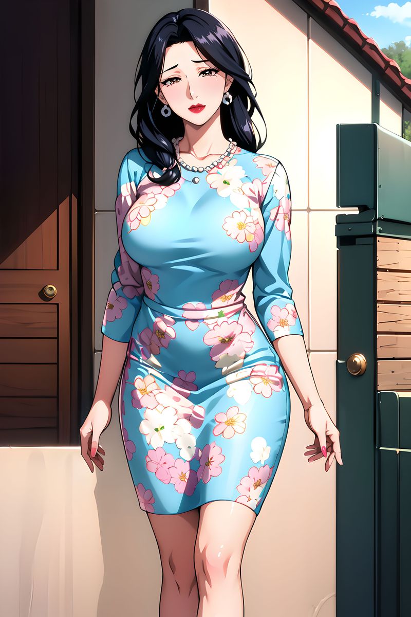 [AI绘画]美人母亲整合肉嫁高柳傢第03话