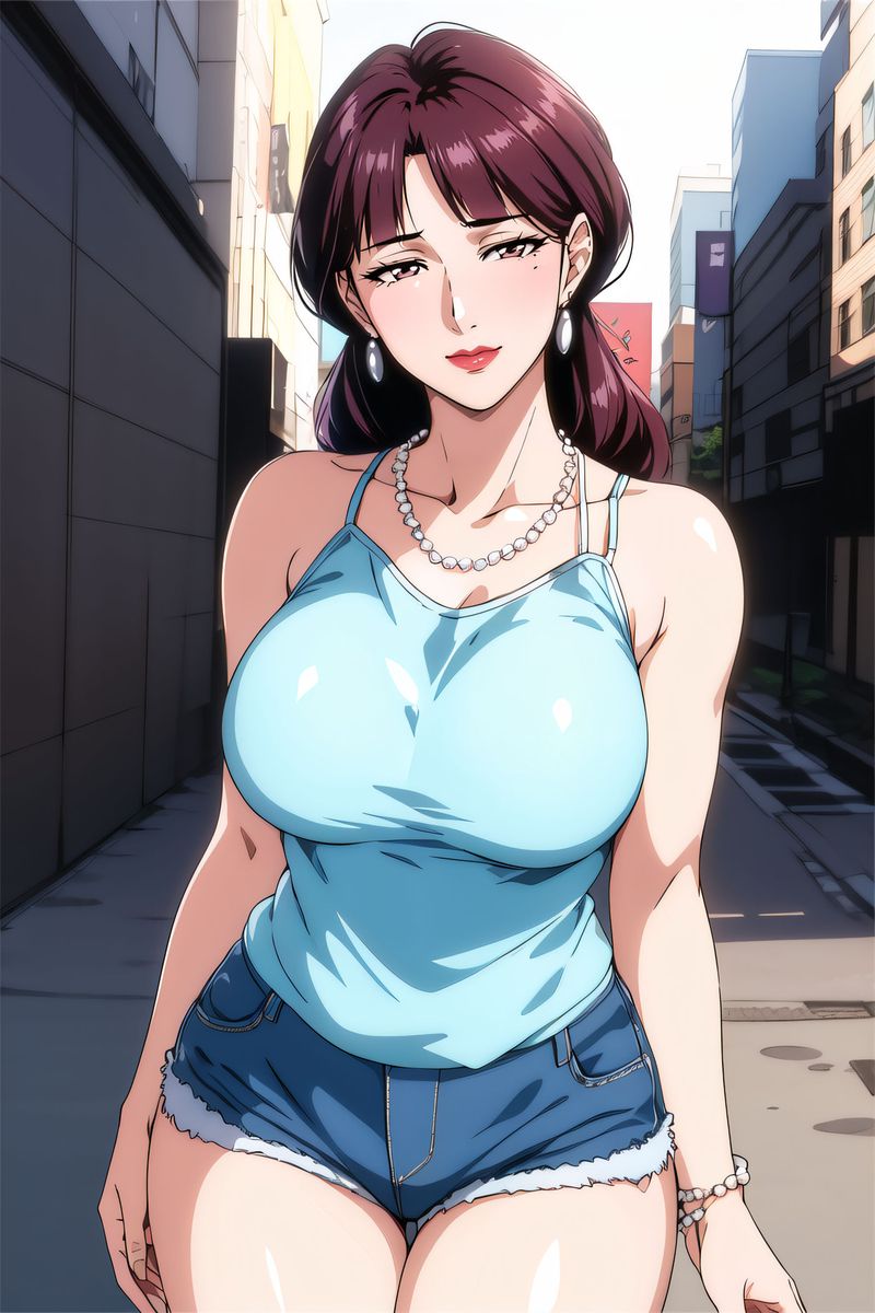 [AI绘画]美人母亲整合肉嫁高柳傢第05話