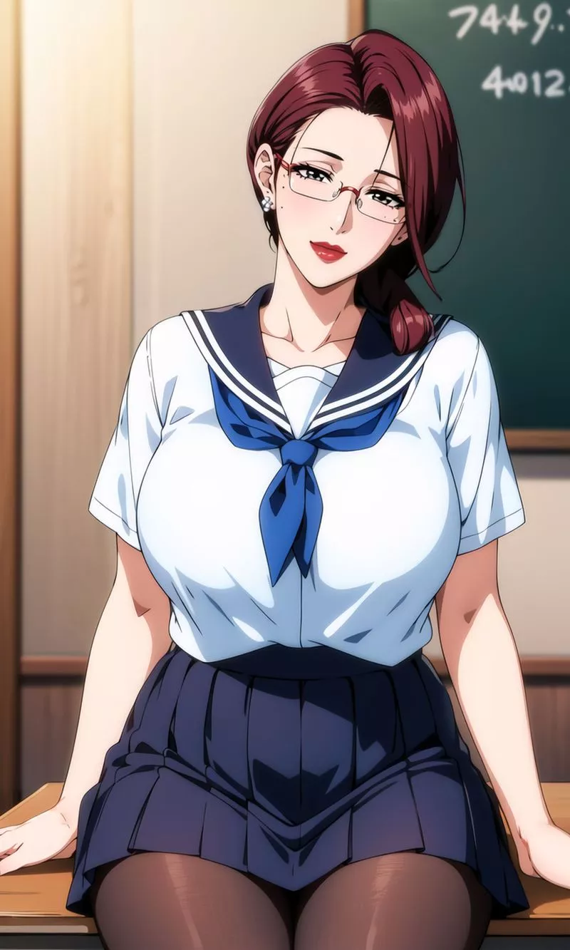 [AI繪畫]美人母親整合肉嫁高柳傢第05話