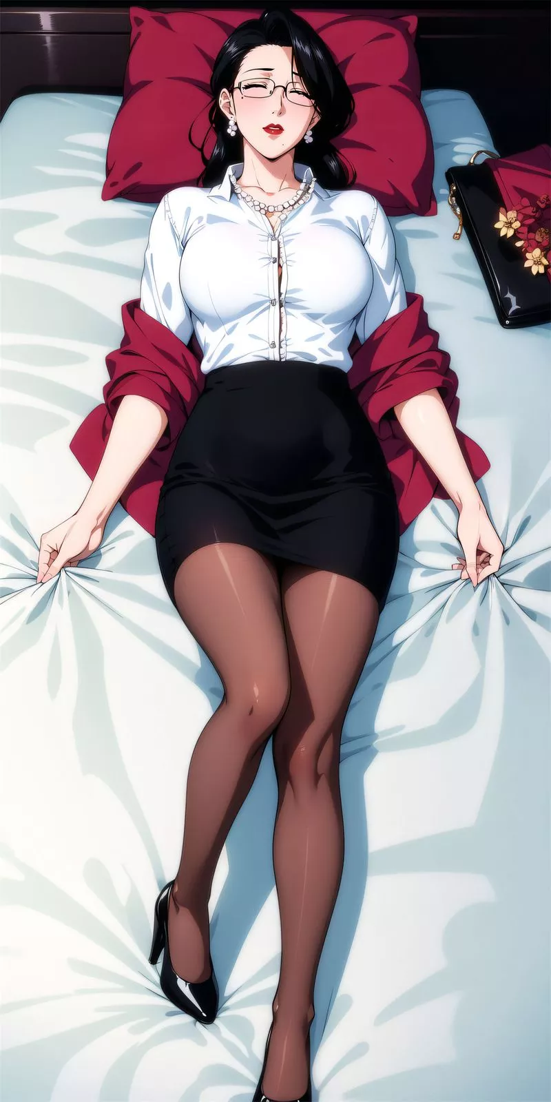 [AI繪畫]美人母親整合肉嫁高柳傢第06話